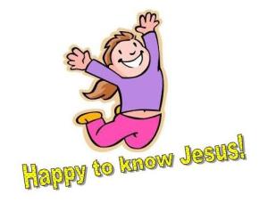 Happy 2 know Jesus