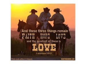 Faith Hope Love