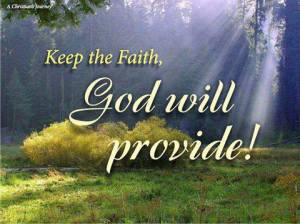 God will provide