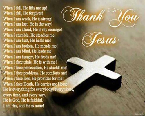 Thank You Jesus