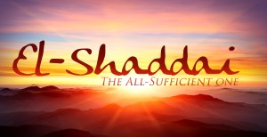 almighty God-elshaddai