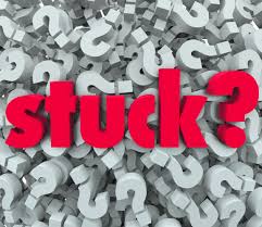 stuck