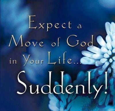 suddenly